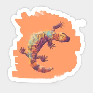 Sculpted By The Sand - Gila Monster Sticker